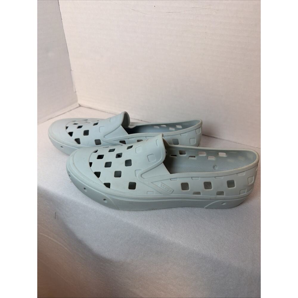 New Vans UA Slip-On TRK Light Blue Sneakers Trek Slip-On Water Shoes Unisex 9